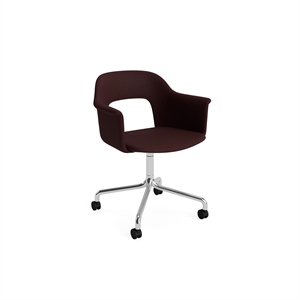 HAY Layout 264 Esszimmerstuhl mit Armlehne und Drehfunktion Vidar 693/ Aluminium