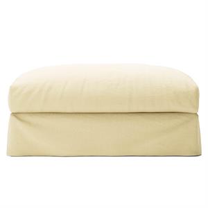 Decotique Le Grand Air Fußhocker für Sofa, Morning Glow/Leinen