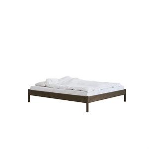 Rye Sleep Alken Bettgestell ohne Kopfteil 140x200 Eiche geräuchert