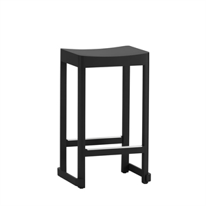artek Atelier Barhocker 65 cm Schwarz