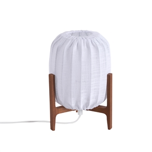 Watt & Veke Prisma Tischlampe Mini Dunkelgrau/ Weiß