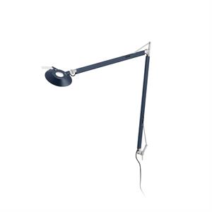 Stilnovo Torino Tischlampe/ Wandlampe Stahlblau
