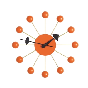 Vitra Ball Clock Uhr Orange