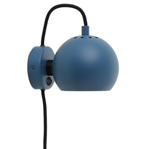 Frandsen Ball Wandlampe Matt Blau