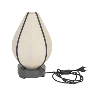 Oi Soi Oi Lotus Tischlampe Sand/Kohle