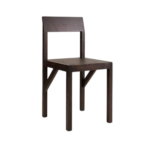 Frama Bracket Esszimmerstuhl Dunkelbraun