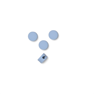 Pedestal Cable Dots Puderblau
