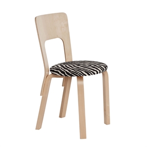 artek 66 Esszimmerstuhl Birke/ Zebra