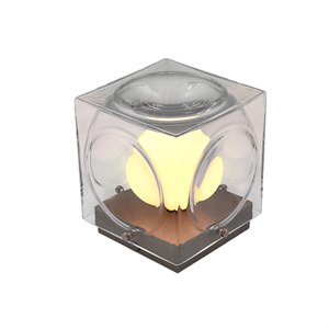 Lee Broom Chant Tragbare Lampe Klar/ Silber