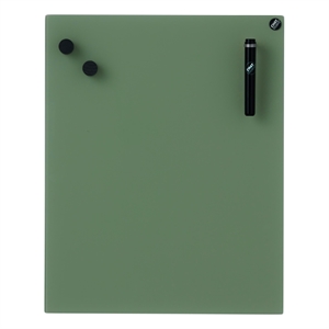 Klassisches Schwarzes Brett, 100x100 cm, Kiefernholz