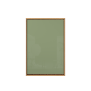 Dynamischer, flexibler Wandrahmen für Tafel 100x150 cm , Eiche