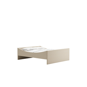 Rye Sleep Gebogenes Bettgestell 160x200 Beige