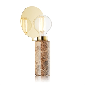 Design By Us Blindspot Tischlampe /Emperador Marmor