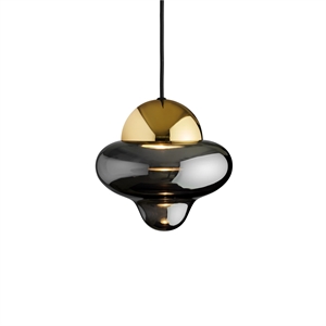 Design By Us Nutty Pendelleuchte Rauch/Gold