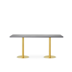 Design By Us Skins Couchtisch 174x74 Gold/Rauch