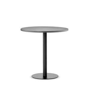 Design By Us Skins Couchtisch Ø74 Schwarz/Rauch