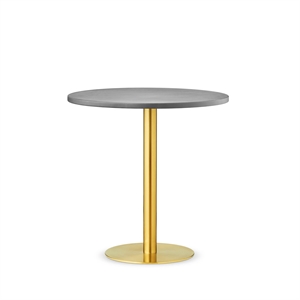 Design By Us Skins Couchtisch Ø74 Gold/Rauch
