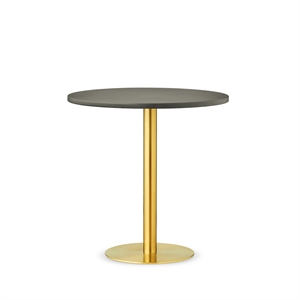 Design By Us Skins Couchtisch Ø74 Gold/Moos