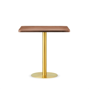 Design By Us Skins Couchtisch 74x74 Gold/Brandy