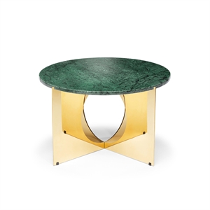 Design By Us This Is Art Couchtisch Gold/ Grün Marmor