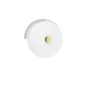 Design By Us Trip Wandlampe Carrara Marmor/Glänzend Opal