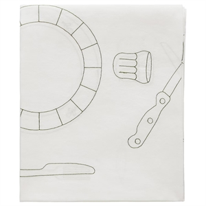Decotique La Tavola Tischdecke 140x240 Gebrochenes Weiß
