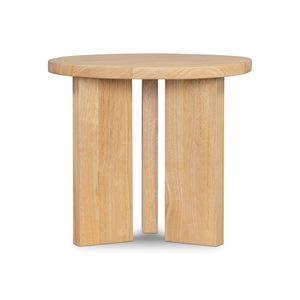 Decotique Eden Beistelltisch Ø50 Eiche