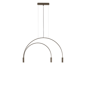 Estiluz Volta 3 Pendelleuchte 3000K Bronze