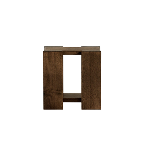 Rye Sleep Etagere Beistelltisch, mittelgroß, geräucherte Rot
