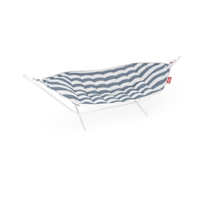 Fatboy Headdemock Hängematte Superb Stripe Meerblau/ Hellgrau