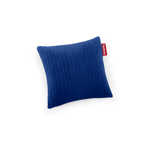 Fatboy Hotspot Cushion Line Quadro Velvet Flash Blue