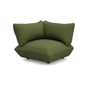 Fatboy Sumo Ecksofa Aus Recyceltem Bouclé, Blattgrün