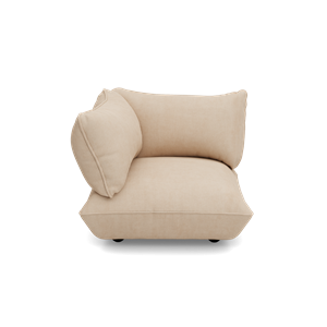 Fatboy Sumo Ecksitz Links Aus Recyceltem Cord, Beige