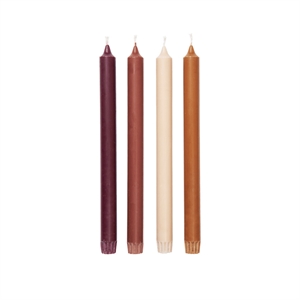 Ferm Living Pure Candles Kerzen 4 Stück.