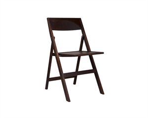 Frama Folding Flat Klappstuhl Dunkelbraun