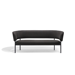 Møbel Copenhagen Font Sofa Boucle Zero 0010/ Schwarz Rahmen