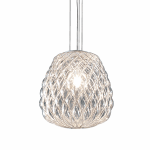 FontanaArte Pinecone Pendelleuchte Klarglas