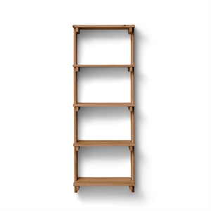 Form & Refine Balken-Wandregal 5 Braun Kiefer