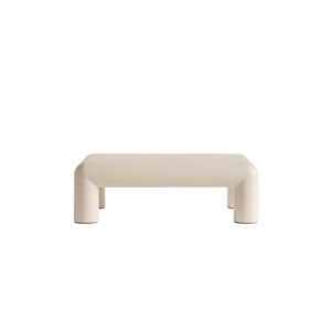 FORMARKIVET Couchtisch Cubio 110x80 Seidenmatt Beige