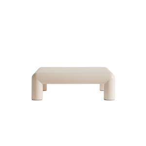 FORMARKIVET Couchtisch Cubio 110x110 Seidenmatt Beige