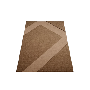 FORMARKIVET Wegteppich 200x300 Muskatbraun