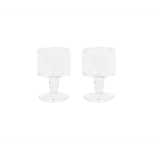 Frama 0405 Stielglas 2er Set Klein 65ml Klar