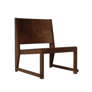 Frama 01 Easy Sessel Dunkelbraun