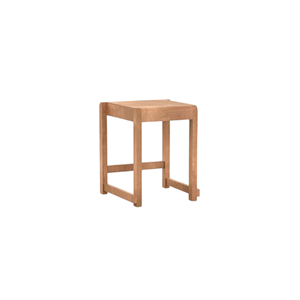 Frama 01 Hocker Niedrig Warmes Braun
