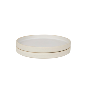 Frama Otto Keramikteller 2er Set Klein Natur