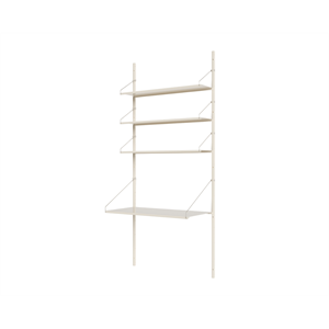 Frama Regal Bibliothek Schreibtisch Abschnitt Bücherregal 185,2x80 Warmweiß