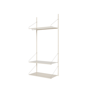 Frama Regal Bibliothek Hängeregal 185,2x80 Warmweiß
