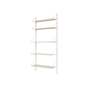 Frama Regal Bibliothek Einzelteil Bücherregal 185,2x80 Warmweiß