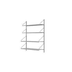 Frama Shelf Library Einzelregal 108,4x80 Edelstahl