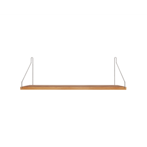 Frama Einzelregal 20x60 Eiche geölt/Edelstahl